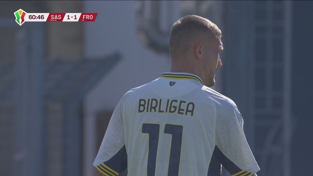Birligea la ribalta, ma in fuorigioco. Sassuolo-Frosinone resta sull'1-1