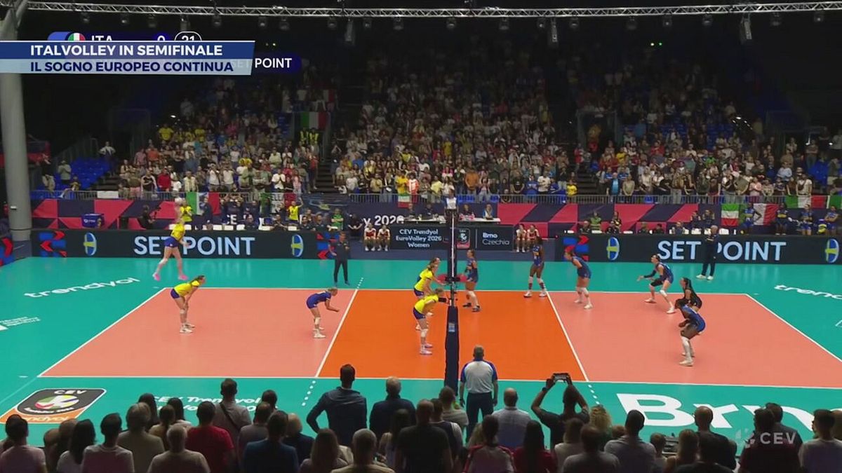 Italvolley in semifinale