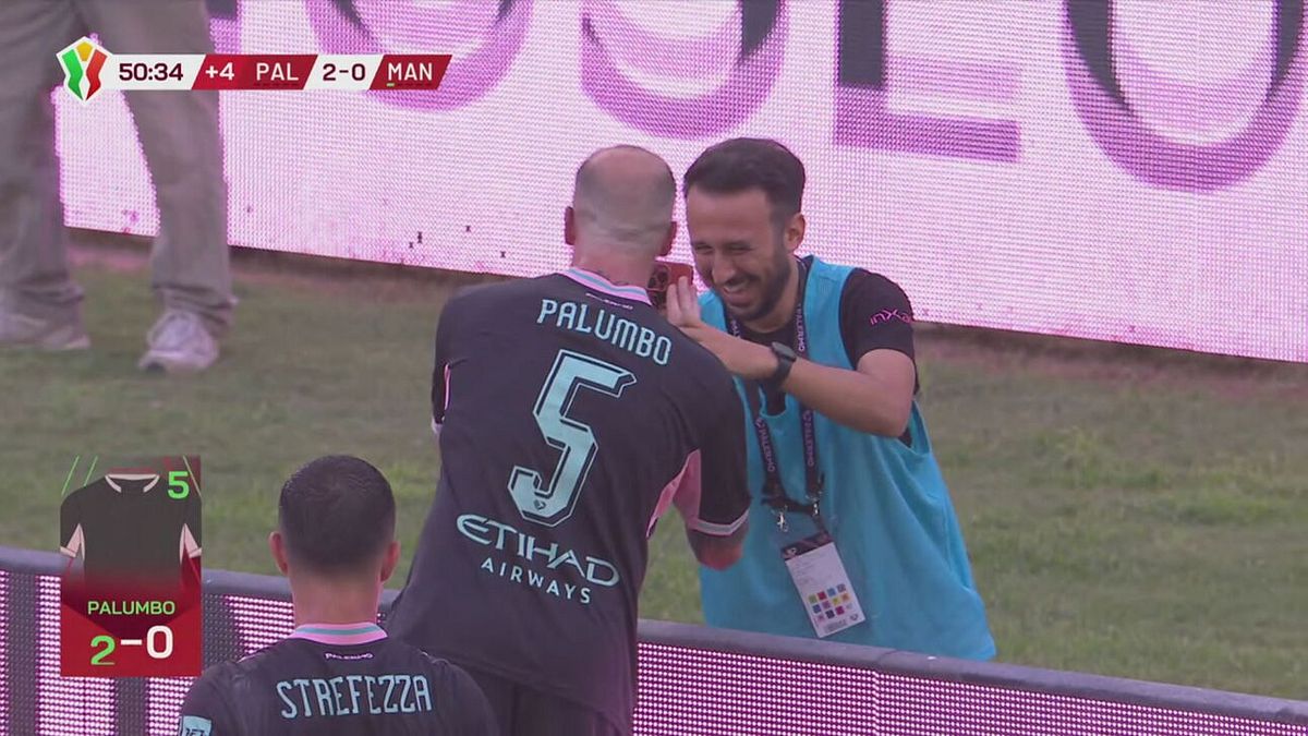 45'   6 | Gol di Palumbo (Palermo-Mantova 2-0)