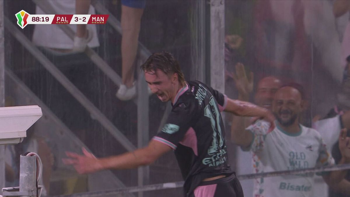 Palermo-Mantova 5-2: gli highlights