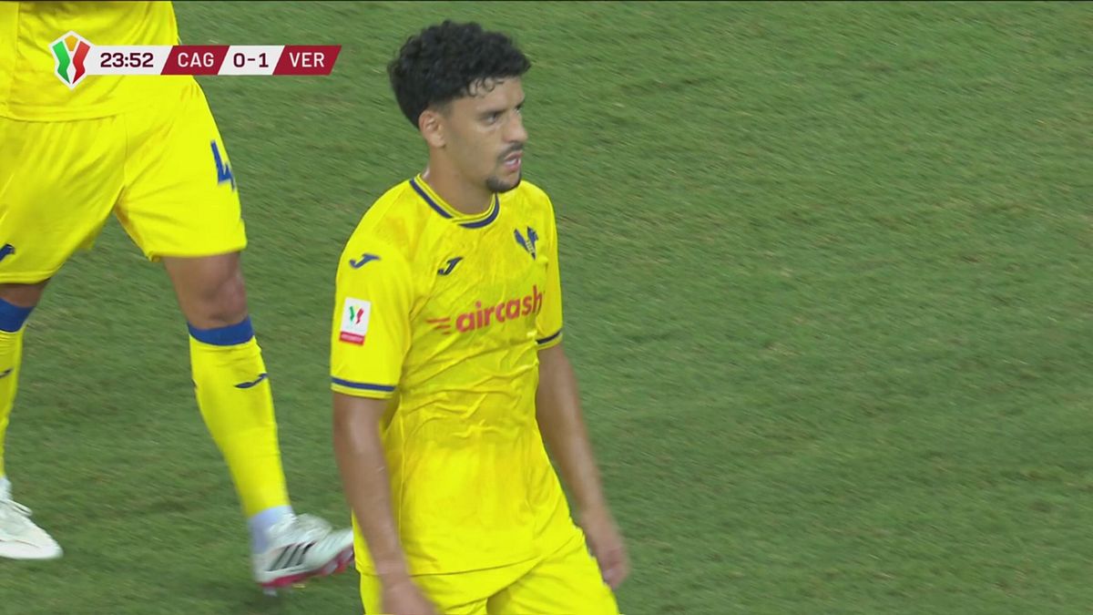 23' | Gol di Harrooui (Cagliari-Verona 0-1)