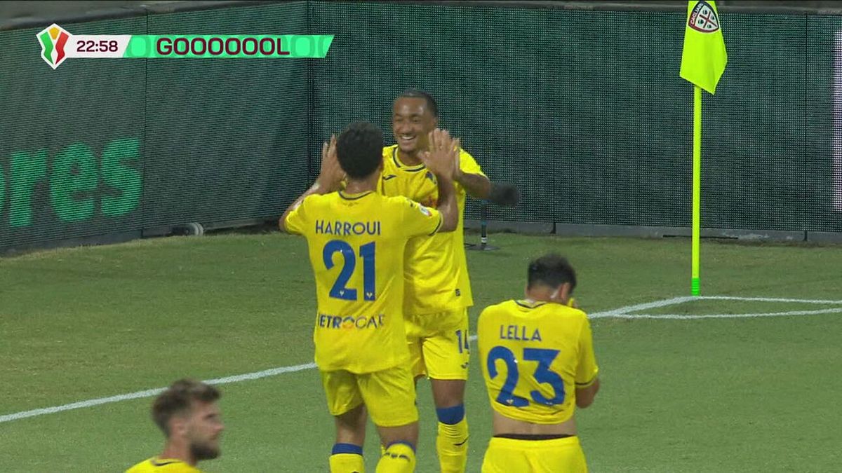 Cagliari-Verona 1-2: gli highlights
