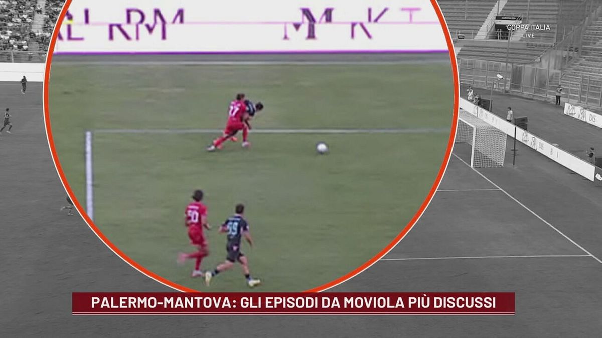 La moviola di Palermo-Mantova: giusto il rigore su Vavassori?