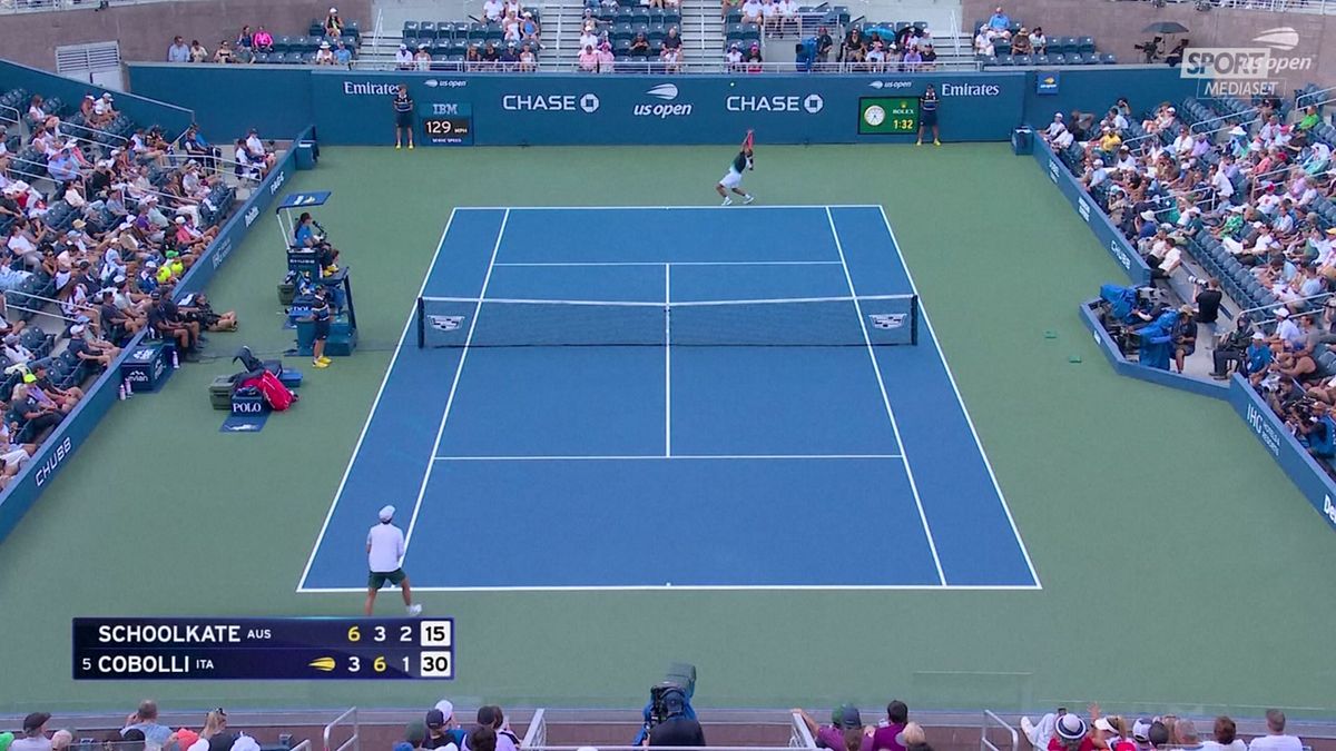 MCH COBOLLI OK E MUSETTI KO AGLI US OPEN 4/9 MCH