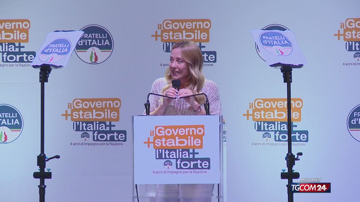 22.00 MELONI, LA FESTA DEL GOVERNO PIU' LONGEVO SRV