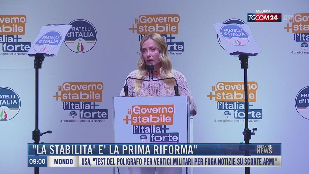 Breaking News delle 14.00 | "La stabilità è la prima riforma"