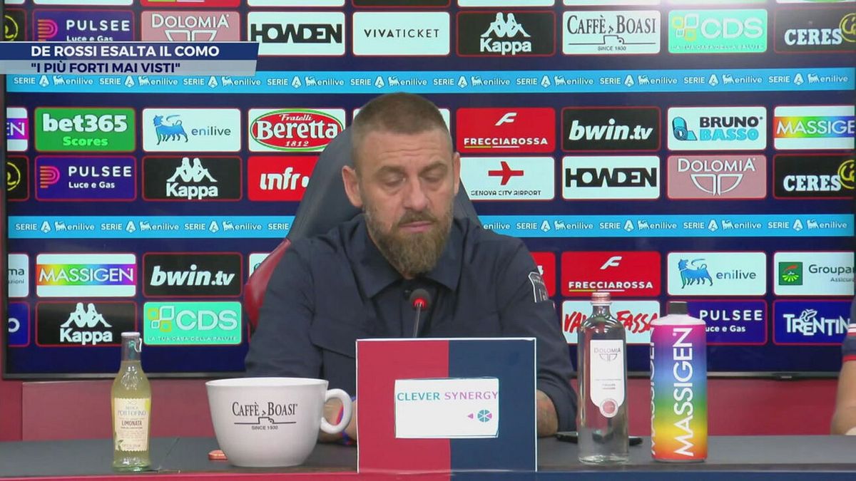De Rossi esalta il Como