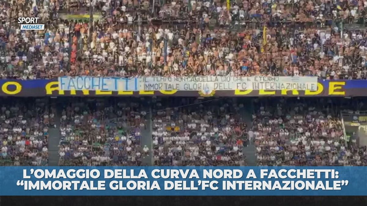 "Eterna gloria dell'FC Internazionale": omaggio a Facchetti da brividi