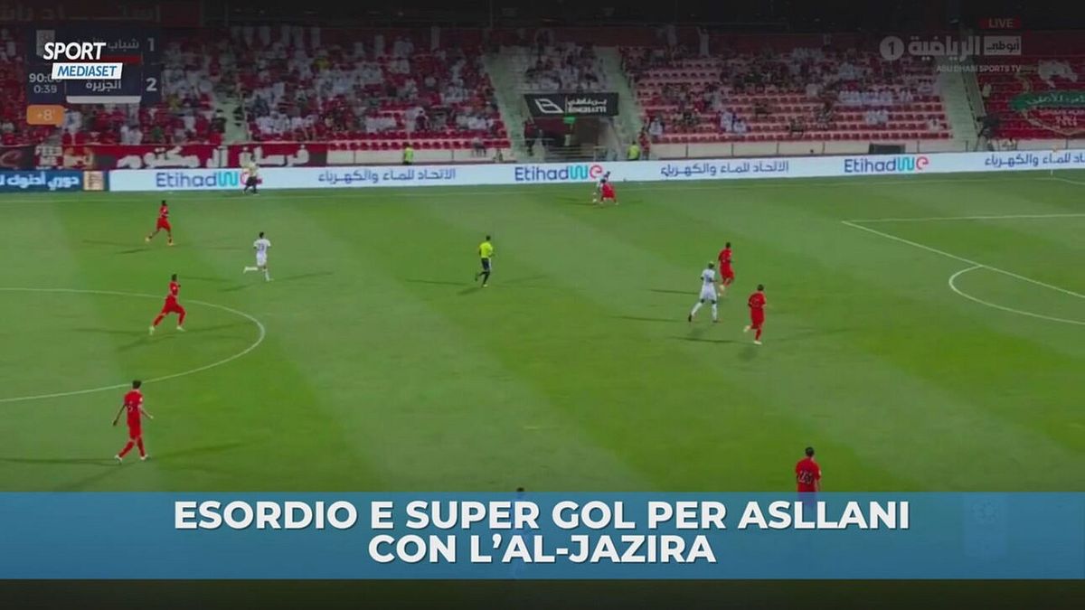 Asllani, super gol all'esordio