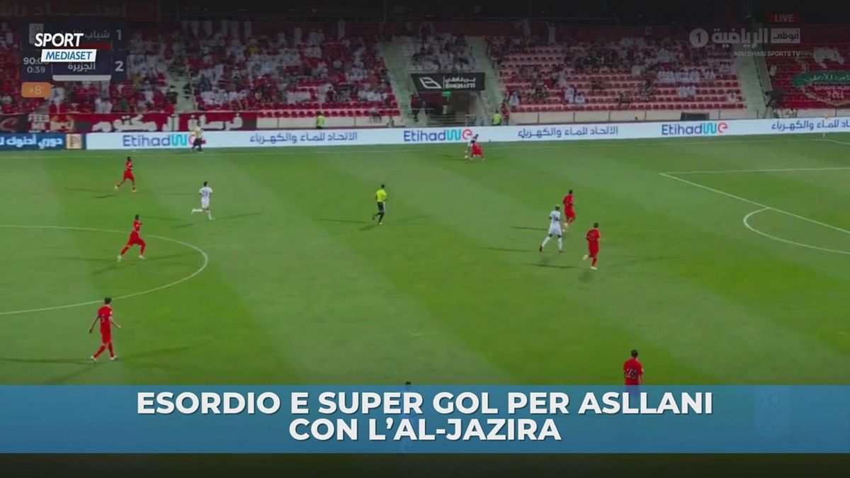 Asllani, super gol all'esordio