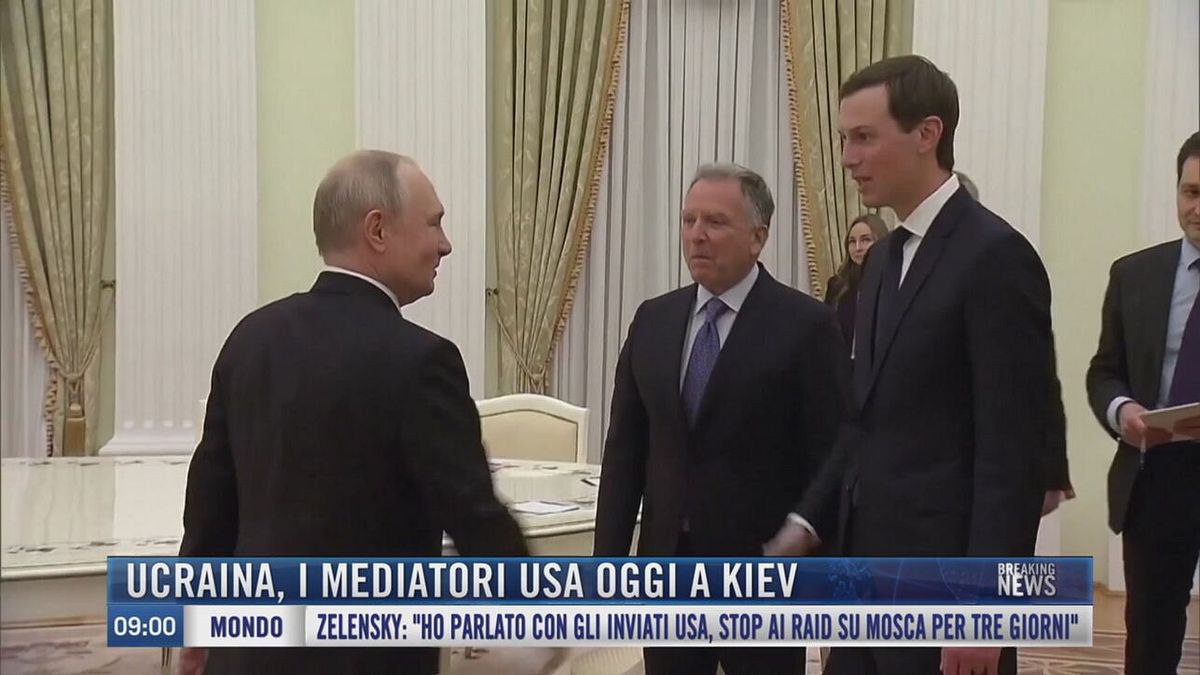 Breaking News delle 09.00 | Ucraina, i mediatori Usa oggi a Kiev
