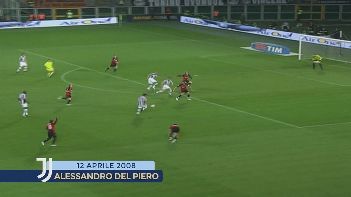 I 10 migliori gol tra Juventus e Milan