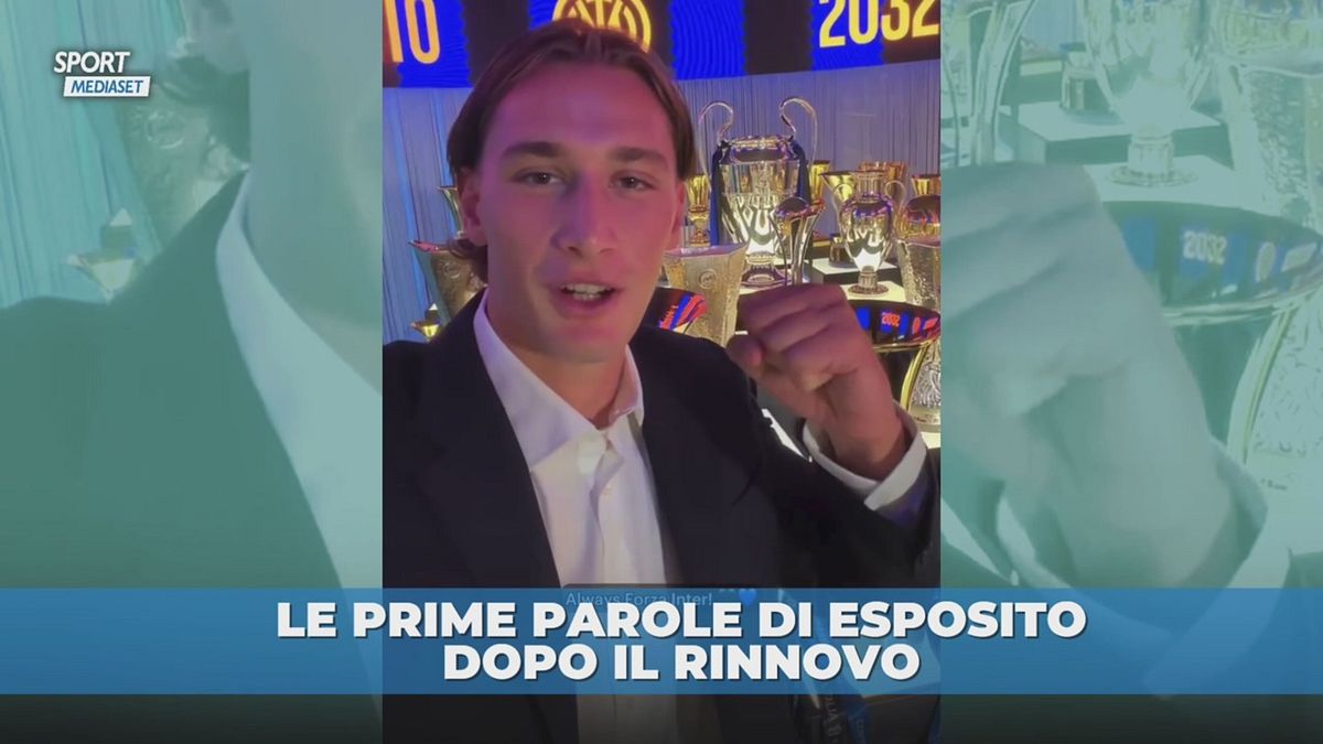 Pio Esposito rinnova: "Sempre forza Inter"
