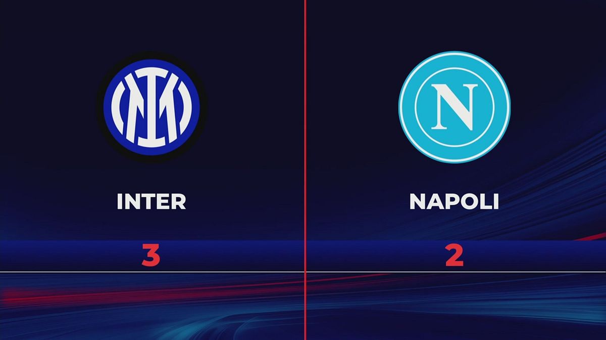 Inter-Napoli 3-2: gli highlights