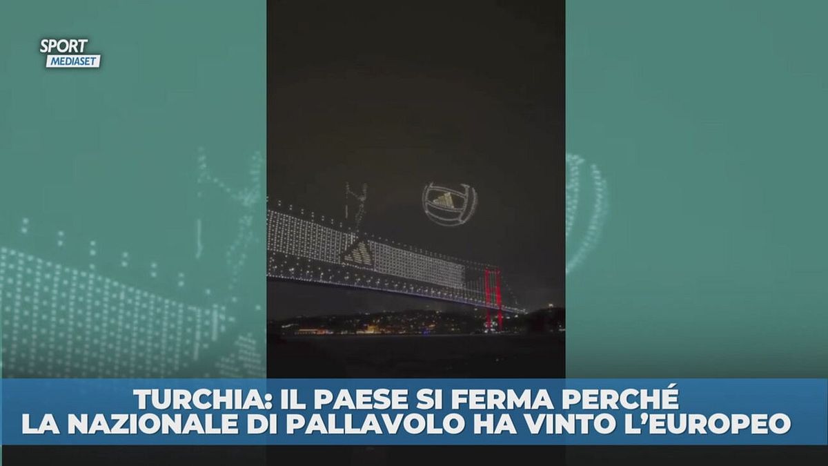 La Turchia celebra il volley