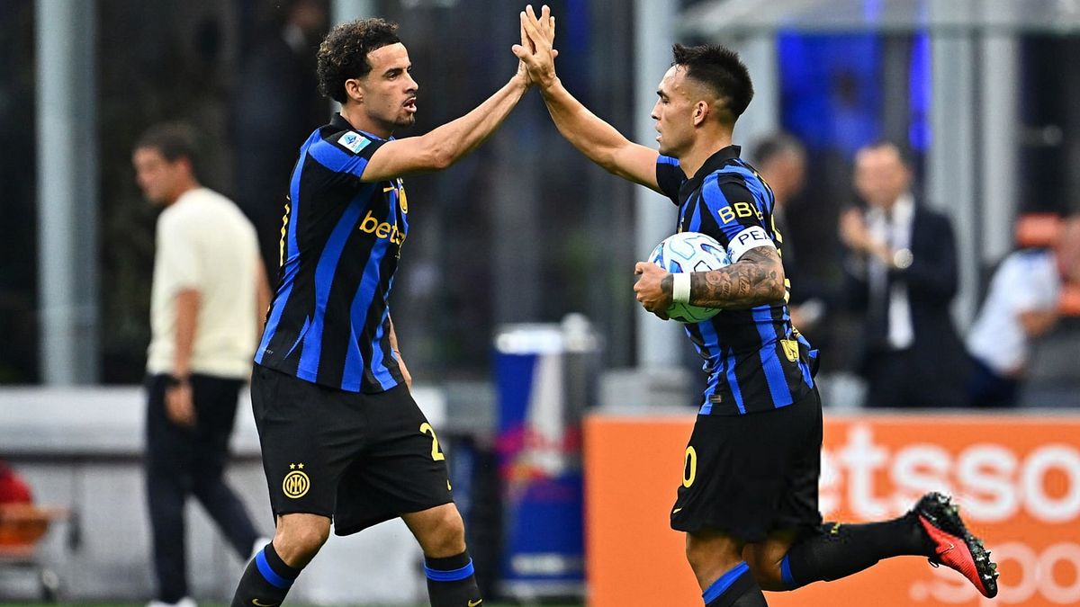 Curtis Jones e Lautaro Martinez