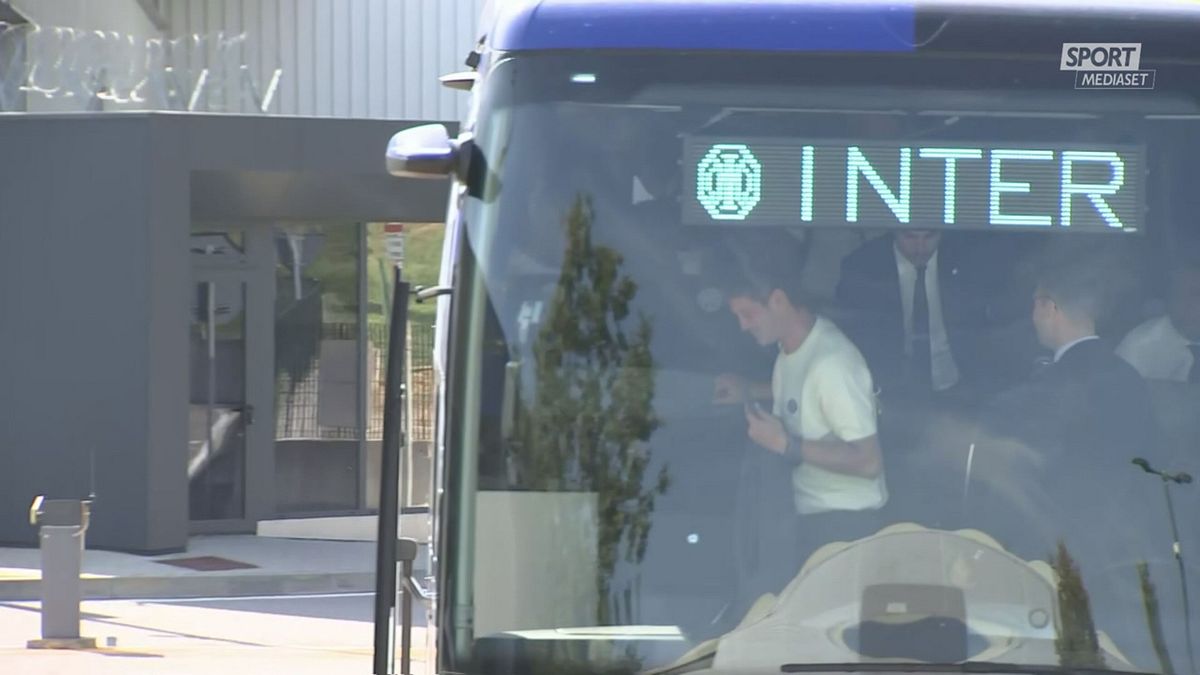 MCH INTER PARTENZA VERSO MADRID 07/09 MCH