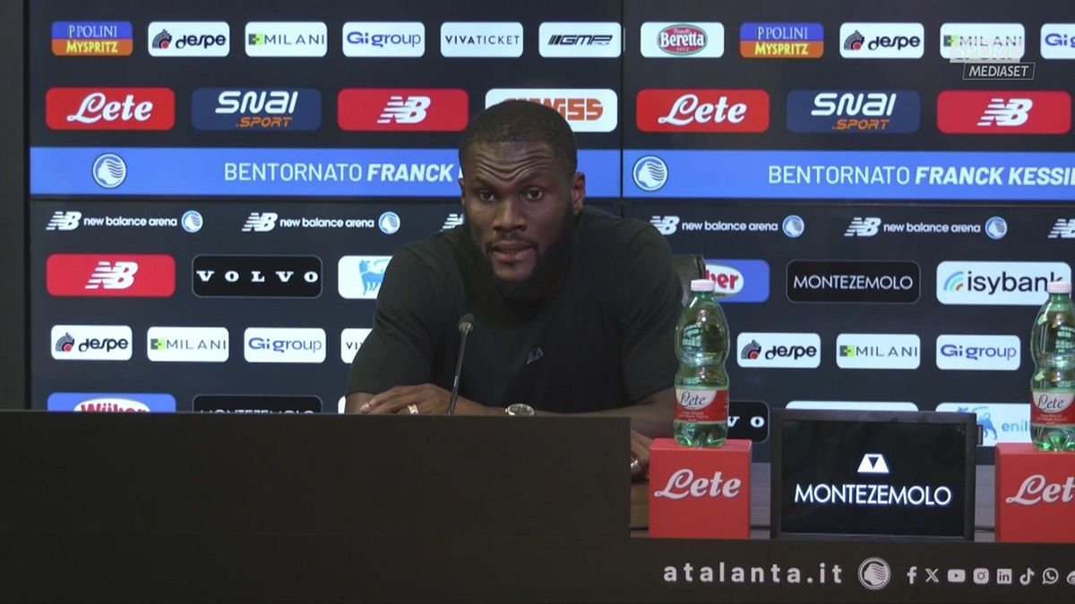 DICH KESSIE SI PRESENTA ALL'ATALANTA PER SITO 7/9 DICH