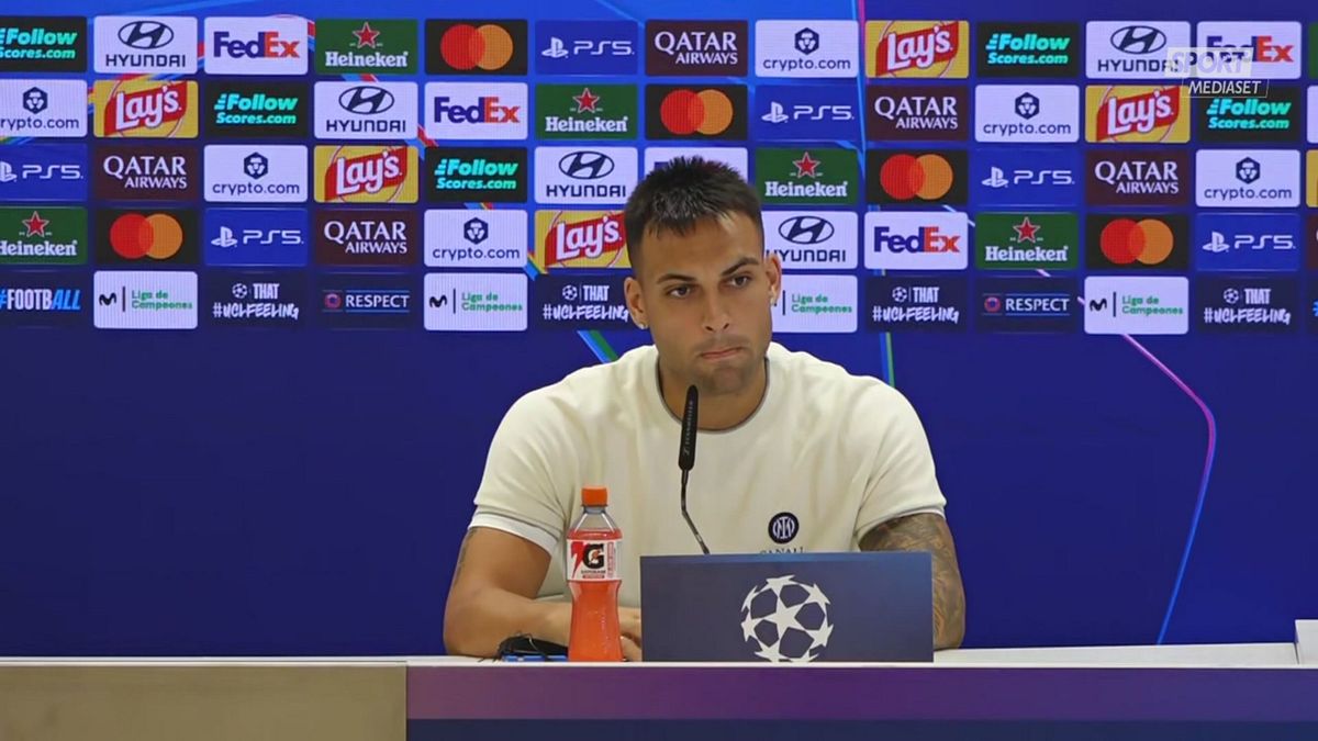 DICH LAUTARO MARTINEZ SU REAL E MBAPPE' PRE REAL MADRID PER SITO 7/9 DICH