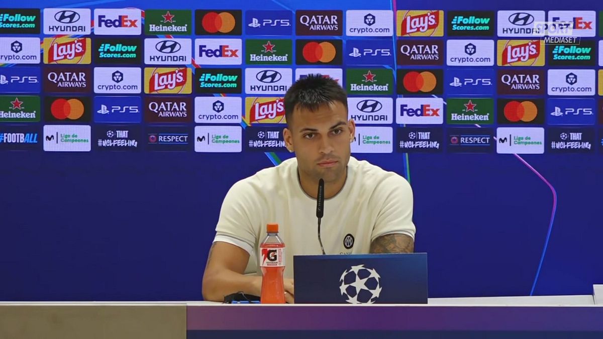 DICH LAUTARO MARTINEZ SU CRITICHE PRE REAL MADRID PER SITO 7/9 DICH