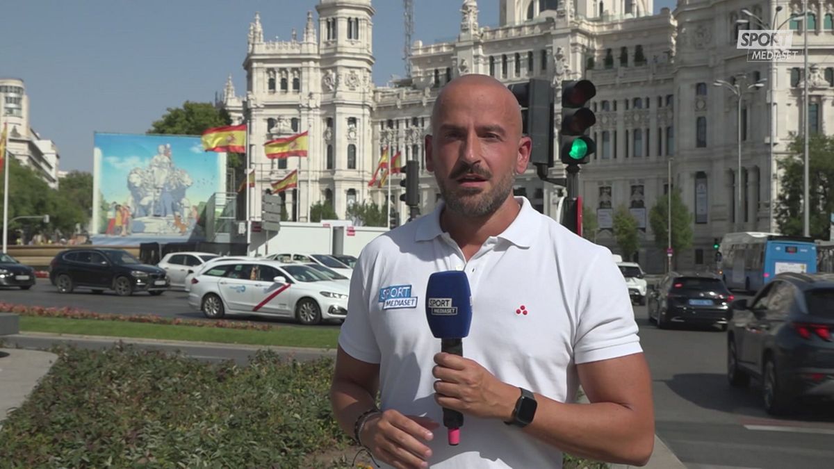 CORRISPONDENZA RULLO MANFREDA REAL MADRID PRE INTER 7/9 SRV