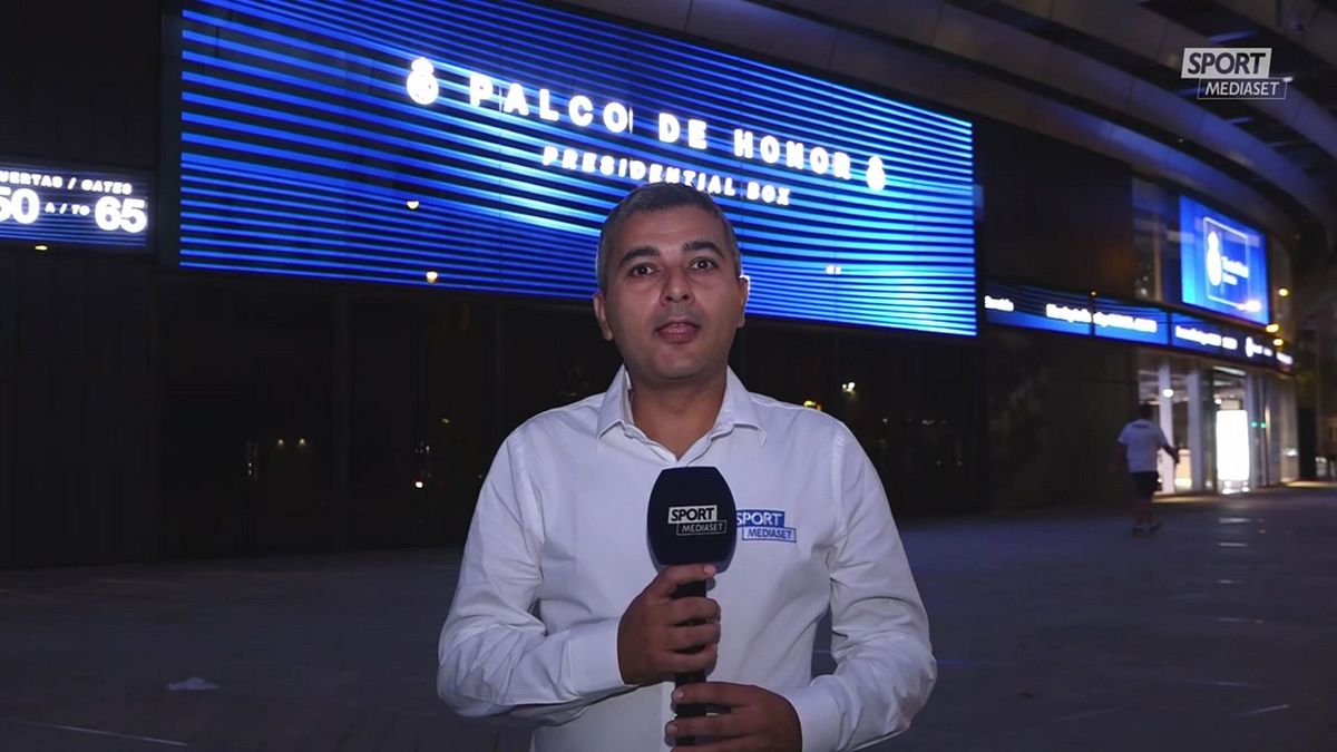 CORRISPONDENZA RULLO MICELI INTER PRE REAL MADRID 7/9 SRV