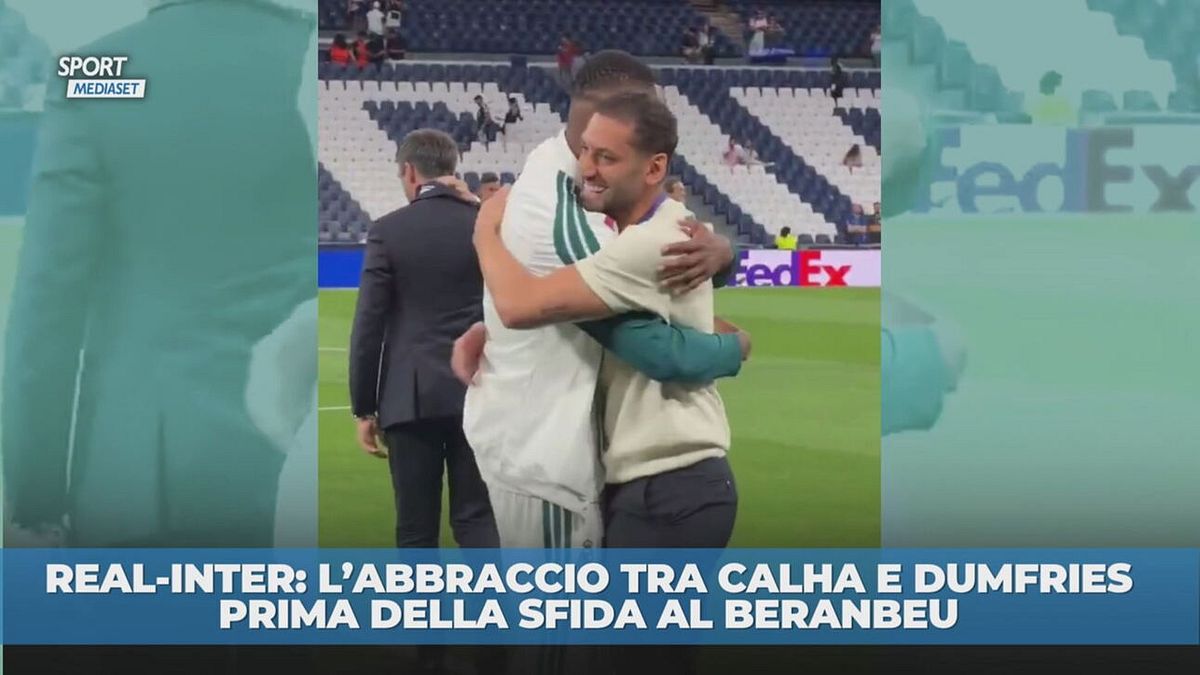 Calha-Dumfries: l'abbraccio prima della sfida