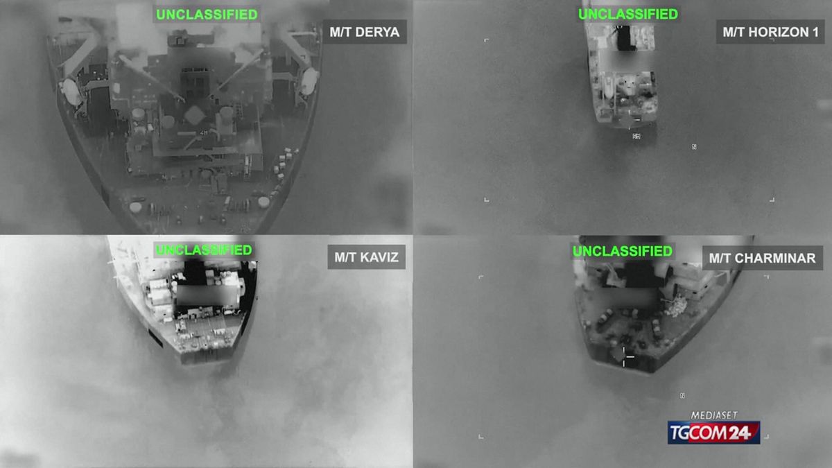 ATTACCHI PETROLIERE HORMUZ SRV