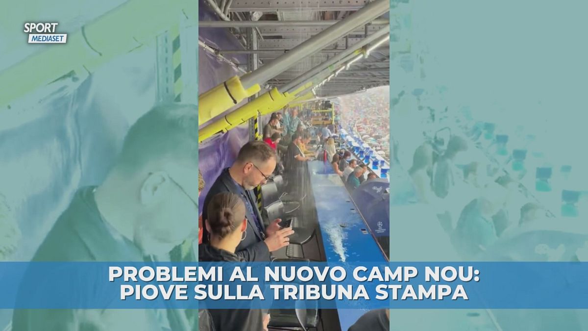 Problemi di acqua al nuovo Camp Nou