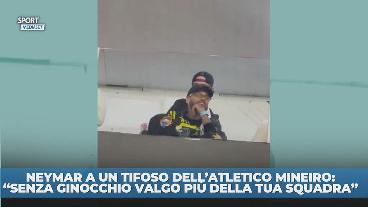Tifoso provoca Neymar, la reazione fa il giro dello stadio