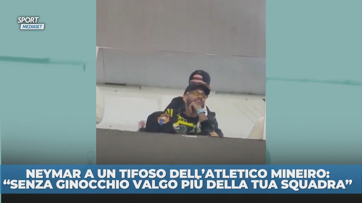 Tifoso provoca Neymar, la reazione fa il giro dello stadio