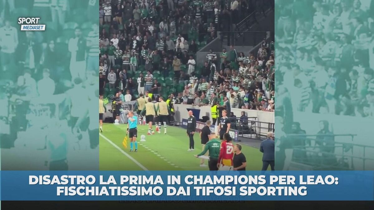 Leao, la prima in Champions è da incubo: fischiato ad ogni tocco palla
