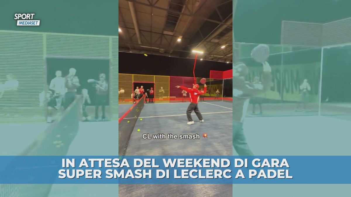 Leclerc, che smash!