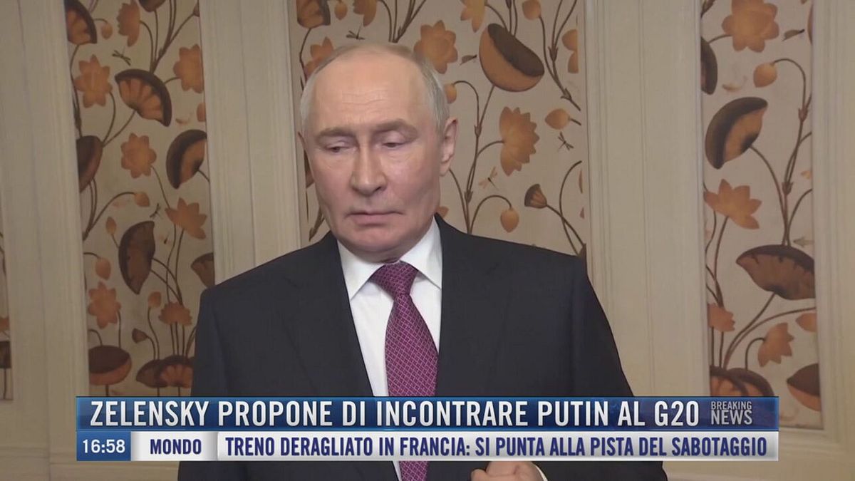 Breaking News delle 17.00 | Zelensky propone di incontrare Putin al G20