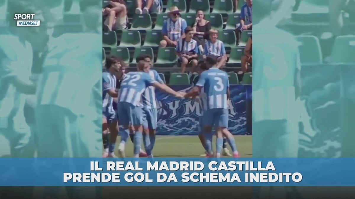Real Madrid Castilla punito con uno schema mai visto da corner