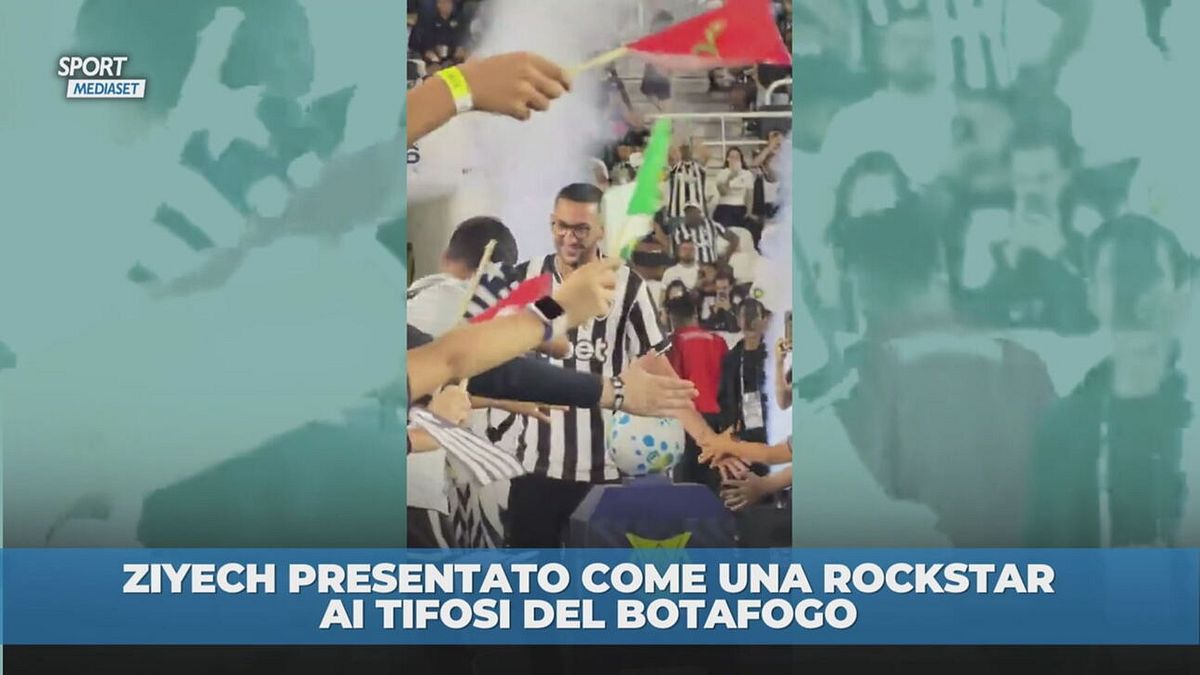Ziech: la presentazione è uno spettacolo rock