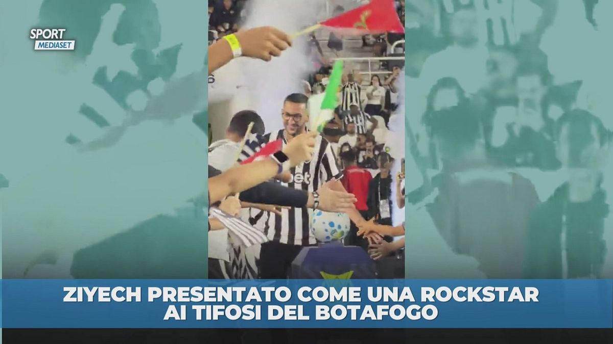 Ziech: la presentazione è uno spettacolo rock