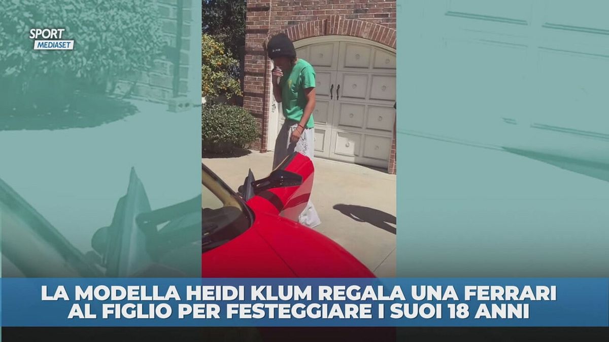 Heidi Klum regala una Ferrari al figlio