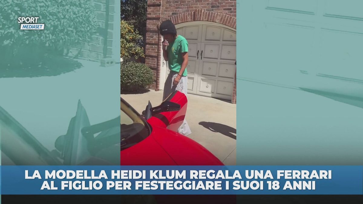 Heidi Klum regala una Ferrari al figlio