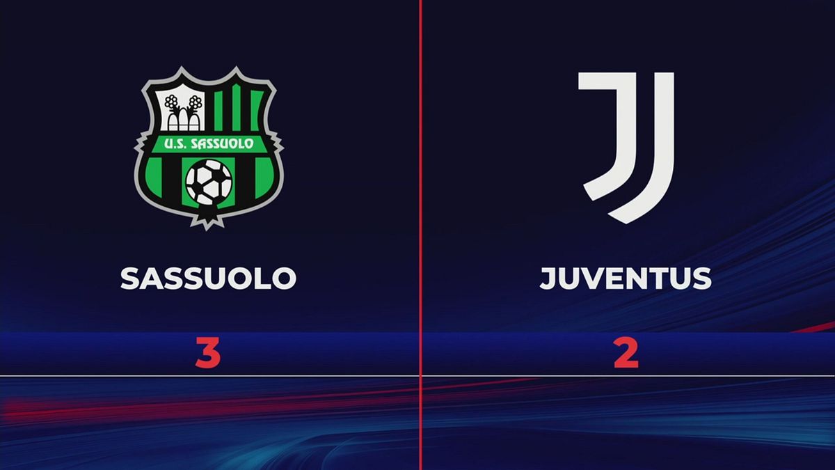 Sassuolo-Juventus 3-2: gli highlights