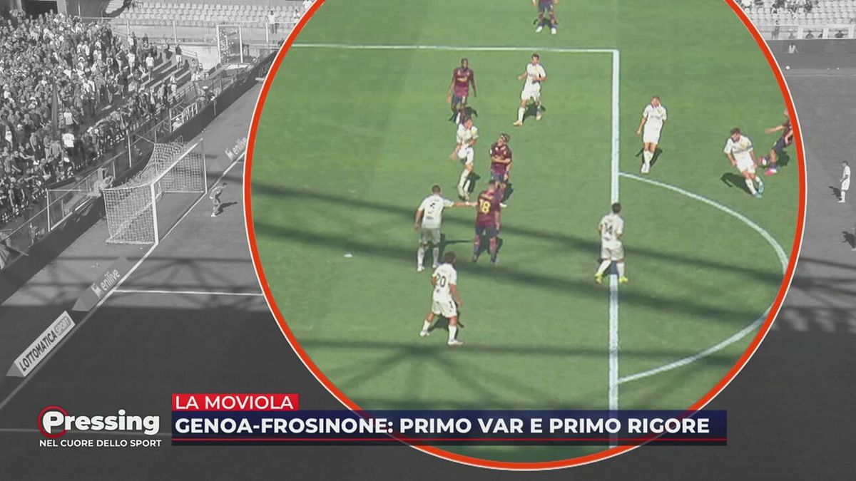 Primo intervento Var dell'anno: la moviola di Cesari