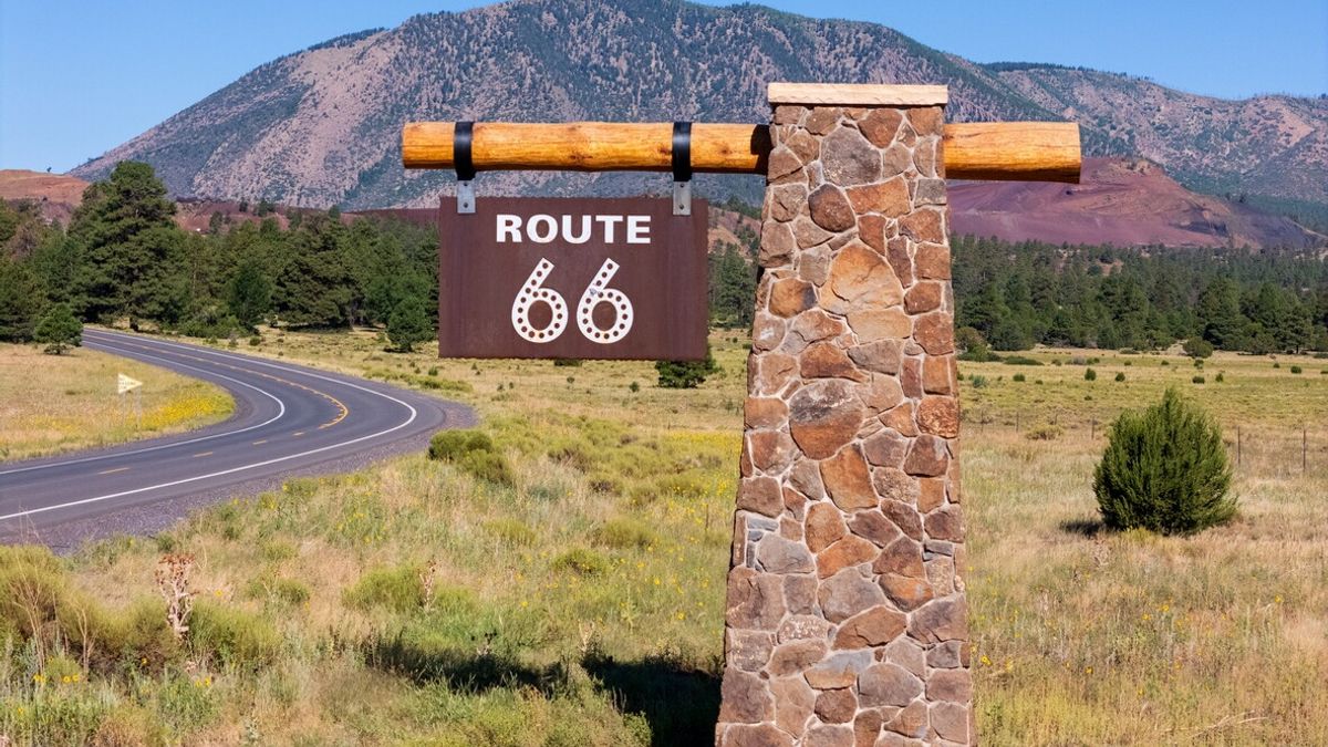  La Route 66 in Arizona