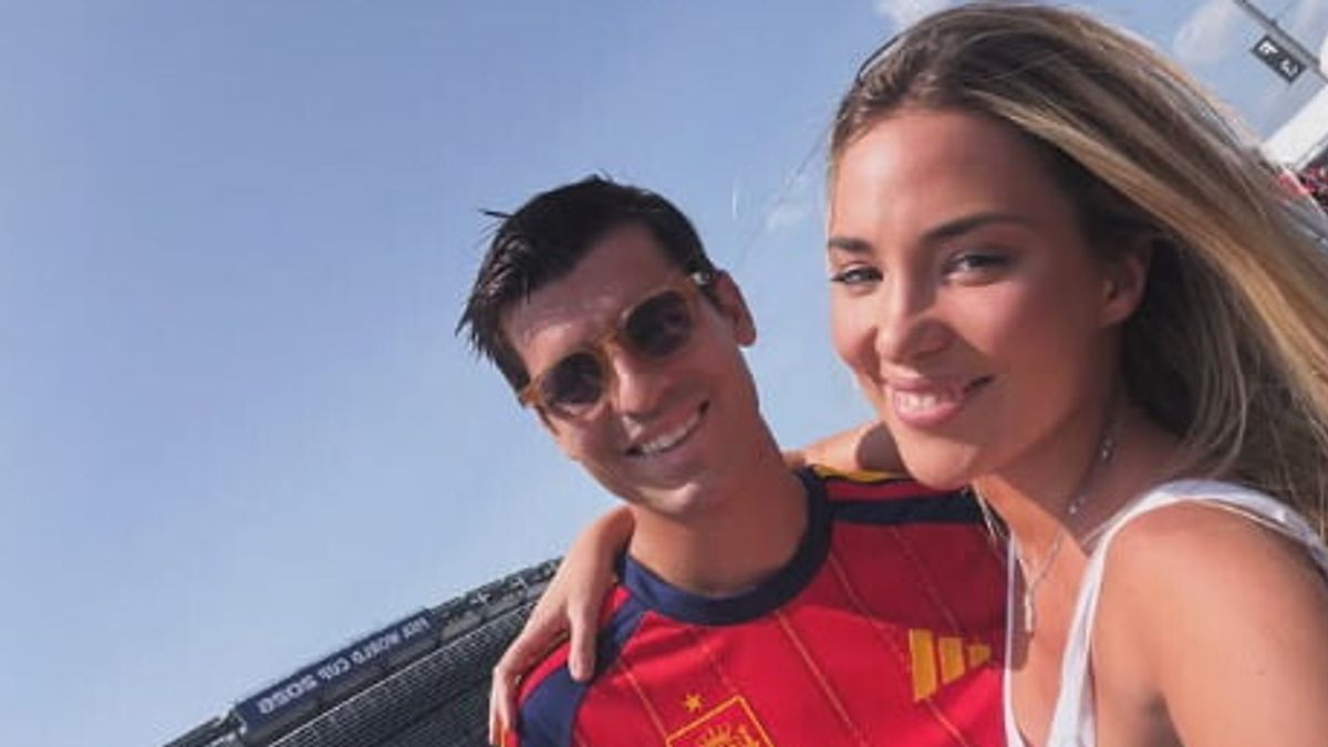 Alvaro Morata e Alice Campello