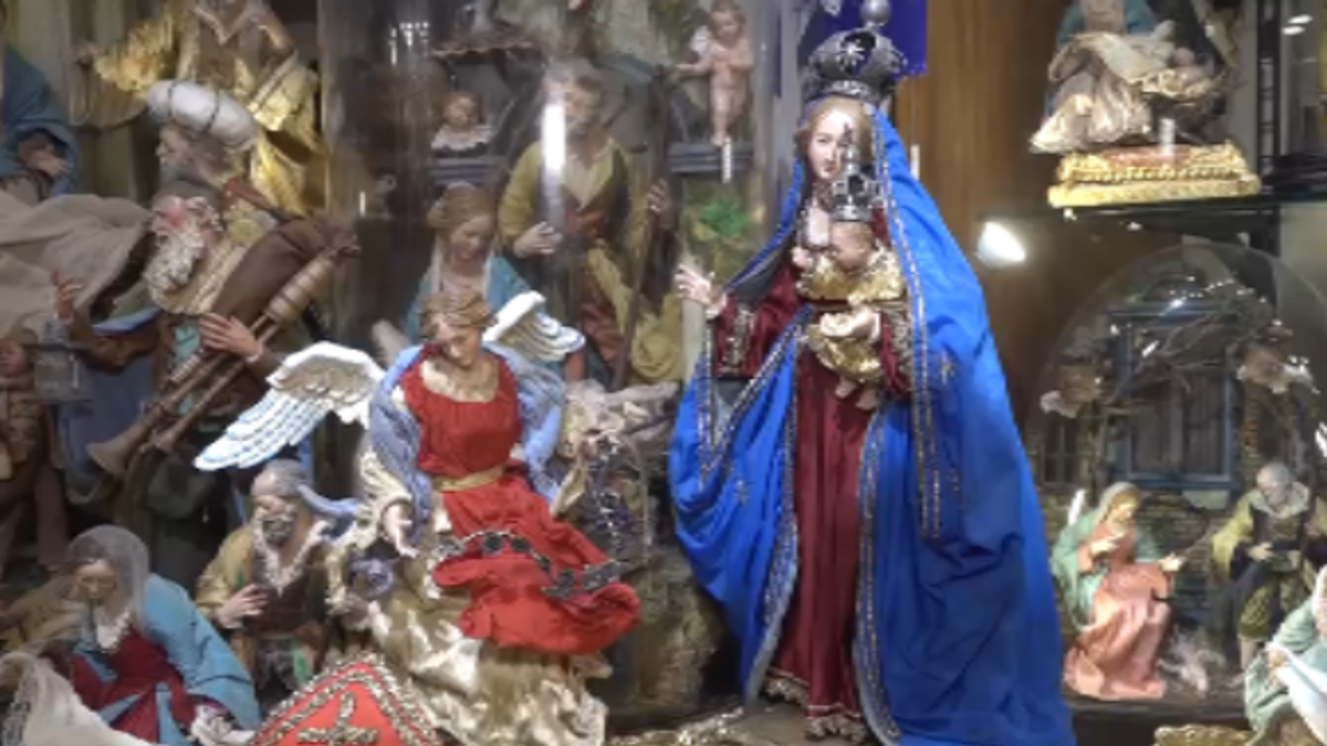 Napoli, presepi "in sciopero"