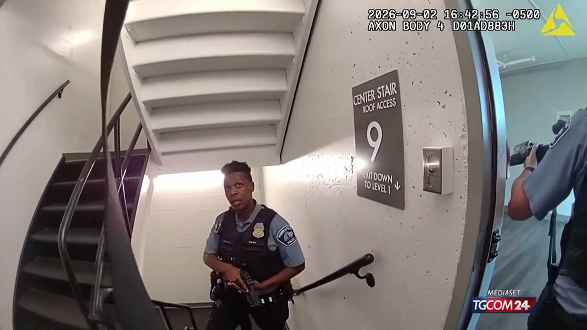 Sparatoria polizia Minneapolis SRV