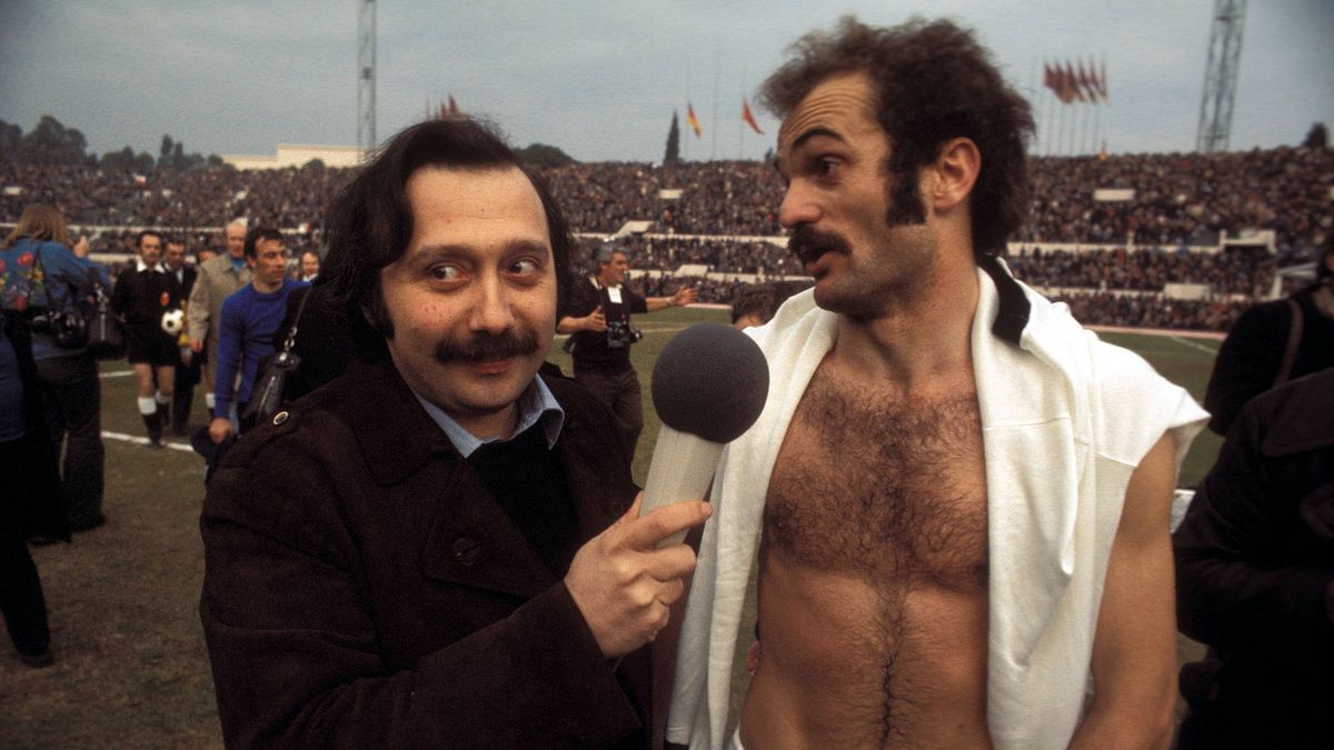 Gianni Minà e Sandro Mazzola