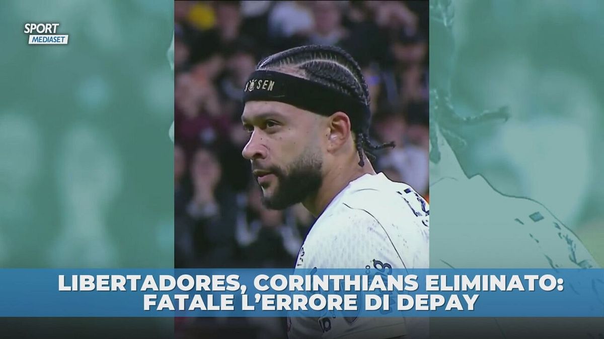 L'errore di Depay condanna il Corinthians fuori dalla Libertadores