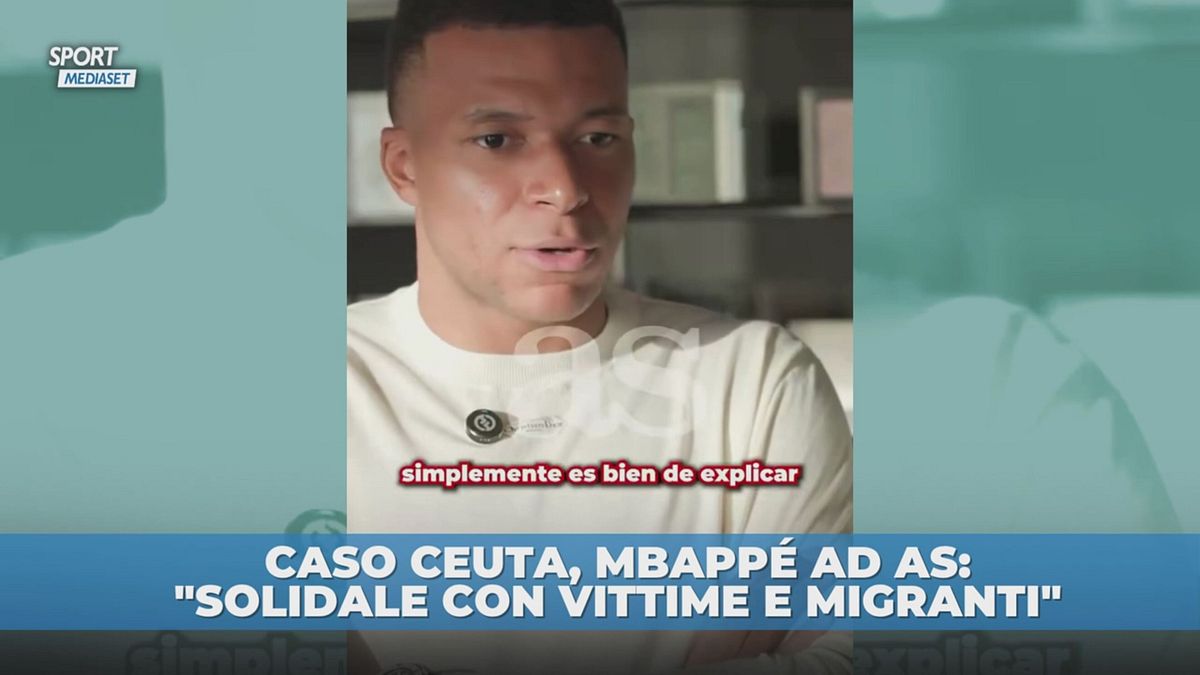 Mbappé spiega perché ha nascosto il messaggio sulla maglietta "pro Ceuta"