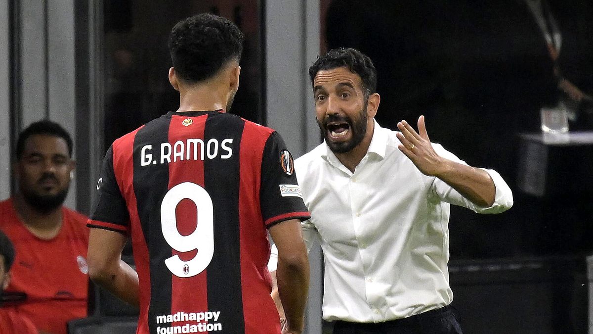 Goncçalo Ramos e Ruben Amorim