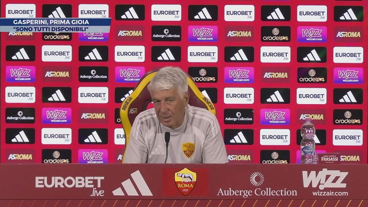 Gasperini, prima gioia